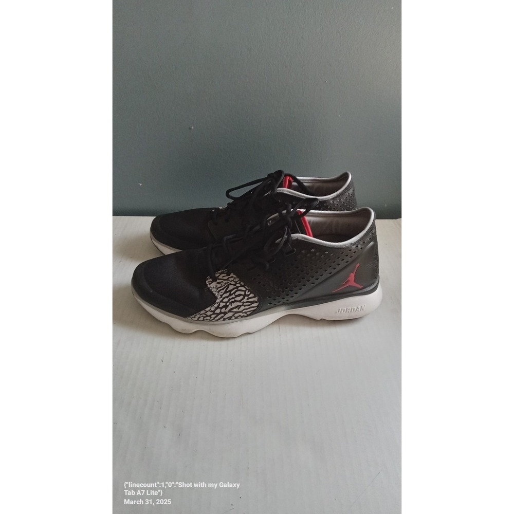 Jordan Trainer ST Black‎ Gym Red Elephant Print Sneakers 820253-001 Mens